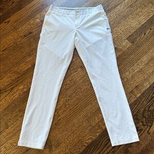 Under Armour White Athletic Pants